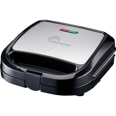 8820 Happy Gaufres, Gaufrier électrique, Plaques anti adhésives, Sans PFAS, Pour des gaufres gourmandes à grands trous, Poignée froide, 750 W, Noir (1/5)