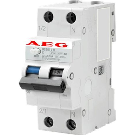 Interruttore magnetotermico differenziale 20A AEG SALVAVITA DA 20A