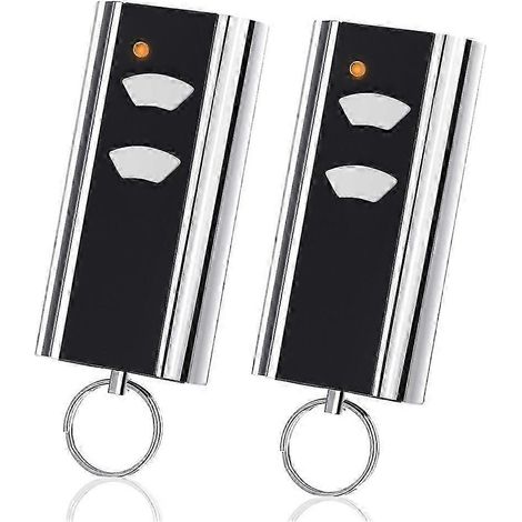 Lot de 2 télécommandes de remplacement pour porte de garage RCU 433-2K, émetteur portatif 433,92 MHz