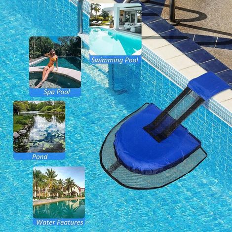 Lot de 2 rampes d'évasion pour sauver les animaux pour piscine, échappement de créatures de piscine, rampes flottantes de sauvetage de piscine, grenouille pour piscine, canard, pour petits animaux (1/5)