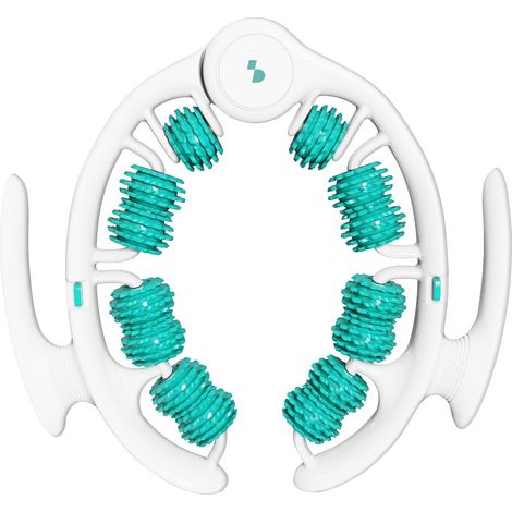 BEPER C301ABE500 Anti-Cellulite-Massageroller, manuelles Körpermassagegerät mit gezahnten Rollen, stimuliert die Mikrozirkulation und den Lymphabfluss, für Oberschenkel, Gesäß, Bauch und Arme (1/5)