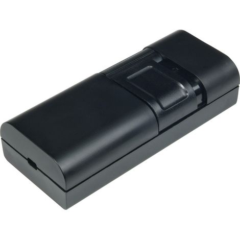 interBär 8116-004.01 LED-Schnurdimmer  Schwarz   Schaltleistung (min.) 7 W Schaltleistung (max.) 110