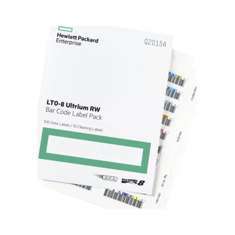 HP Enterprise LTO-8 Ultrium RW Barcode, Q2015A