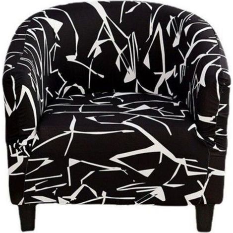 Housse de Fauteuil Relax Extensible 1 Place,Housse de Fauteuil Rela,Facile à Installer et à Laver,Antidérapante, Antifouling (1/4)