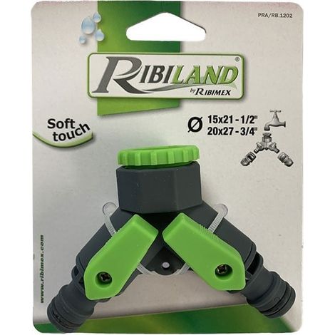 Nez de robinet bimatière 2 circuits (1/2)