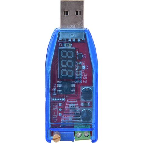 DC power regulator module, adjustable USB potentiometer, boost and down converter (1/5)