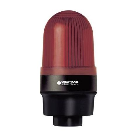 Werma Signaltechnik Segnalatore luminoso 219.100.00 219.100.00 Rosso Luce continua 12 V/AC, 12 V/DC, 24 V/AC, 24 V/DC, (1/2)