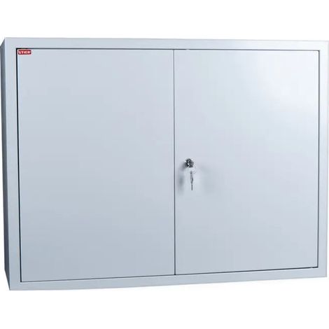 [GEBRAUCHT] B-Ware Stier Wandschrank Hängeschrank Aufbewahrung Werkstatt 60 X 80 X 30 Cm Grau