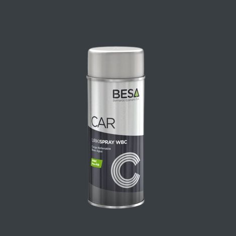 Bombe de peinture gris anthracite RAL 7016 mat – Finition mate pour tous supports – 400ml – Fabriqué en France – Besa