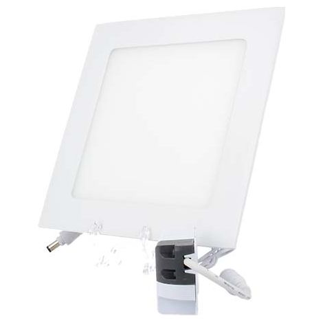 Mini pannello LED Quadrato da Incasso 12W, 1000 lm, Foro 155x155 mm (Bianco Freddo 6500K) (1/3)