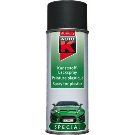 Peinture spécial plastique anthracite Auto-K 400ml (1/2)