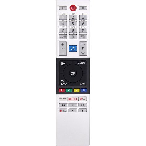 Remplacement Telecommande TV Toshiba CT-8543 adaptée à Toshiba FHD UHD XUHD TV - Aucun Réglage Requis (1/5)