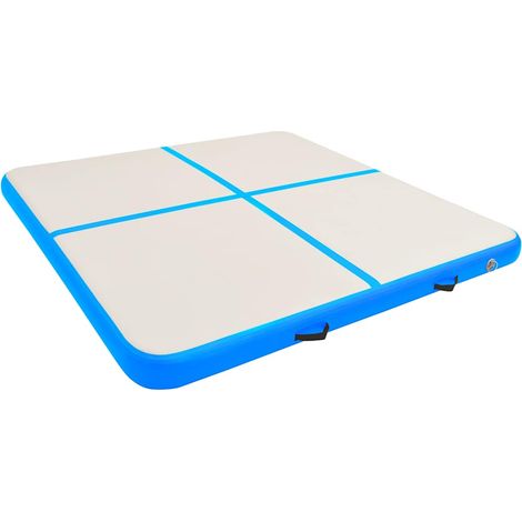 Maison Exclusive - Aufblasbare Gymnastikmatte mit Pumpe 200x200x1 (1/5)