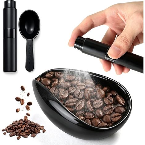 3-teiliges Keramik-Messbecher- und Sprühflaschen-Set für Kaffee Kaffeebar-Zubehör, Premium-Dosierzubehör (1/5)