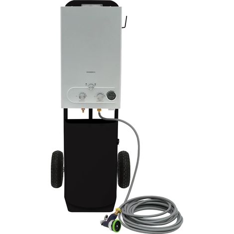 Deluxe Portable Horse Shower - Black (1/5)