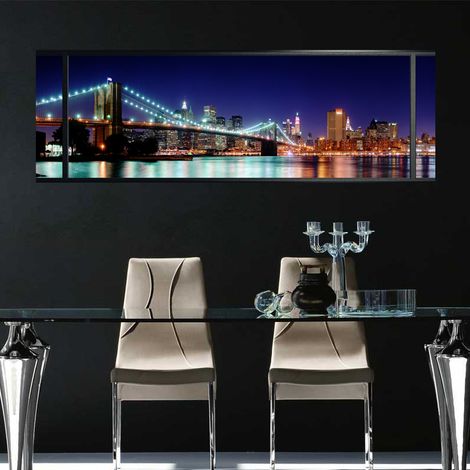 Sticker effet 3D Brooklyn Bridge 30 x 90 cm (1/3)