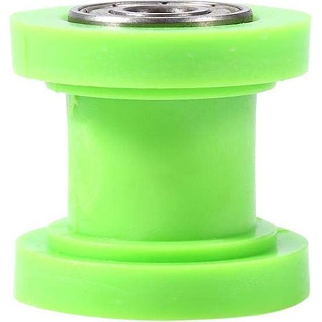 Tendeur de chaîne à galet coulissant, guide-chaîne à galet coulissant 10 mm pour mini-moto tout-terrain, quad et quad (vert) (1/5)