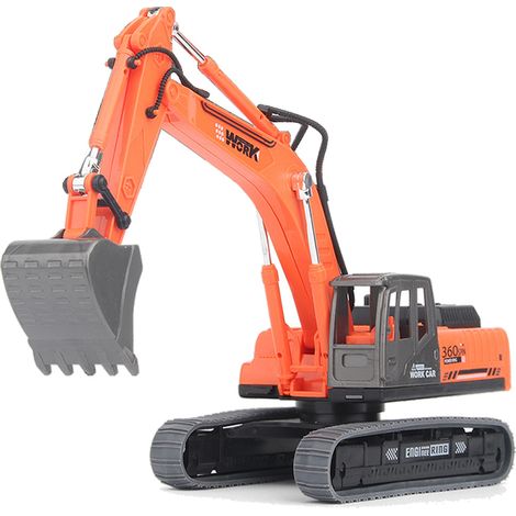 Jouet de simulation d'engin de chantier pour enfants. Convient aux enfants de 4 à 6 ans. (1/5)