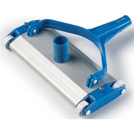 Pulitore per piscine in alluminio QP ref. 500340CP Attacco dado ad alette da 335 mm.