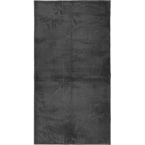 Maison Exclusive - Tappeto IZA a Pelo Corto Aspetto Scandinavo antracite 80x150 cm