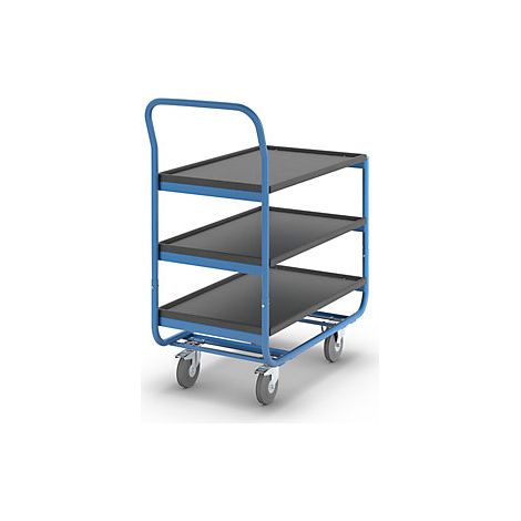 eurokraft pro  Carrello di servizio  portata 150 kg  pianali