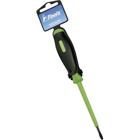 Destornillador Aislante Plano 6,5 x 100 mm – Punta de Cromo Vanadio