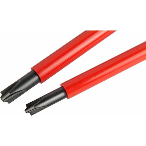 Juego de 2 destornilladores STANLEY FATMAX terminales aislados de 1000V - Phillips