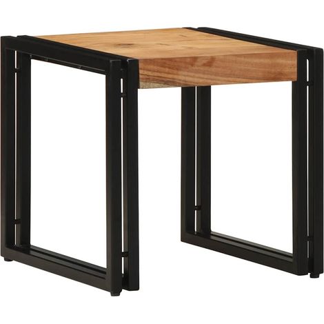 Table basse,Table d'appoint,Table de Salon Marron 40 x 40 x 38 cm Bois d'acacia massif CFW20212 (1/5)