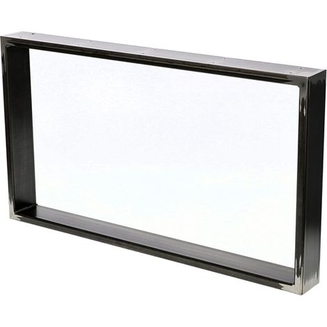 Pied de loft KWADRO 80x45 cm ACIER