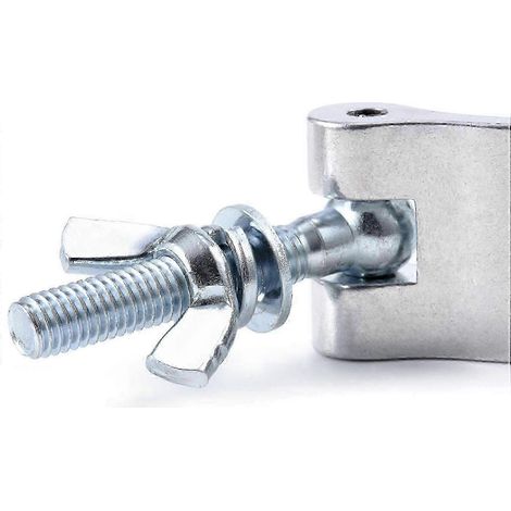 Pinces de fixation robustes pour éclairage scénique, pinces en aluminium 660 lb pour structure de projecteurs et éclairage DJ, édition 0704 et 0724