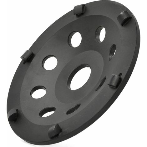 Disque diamant PCD 125mm pour élimination revêtements difficiles – 6 dents – Construction robuste 5mm – Pour meuleuses d'angle