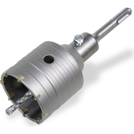 65mm Brick Hole Saw, Concrete Hole Saw, 8x110mm Drill Bit with SDS Plus Adapter for Masonry and Concrete (1/5)