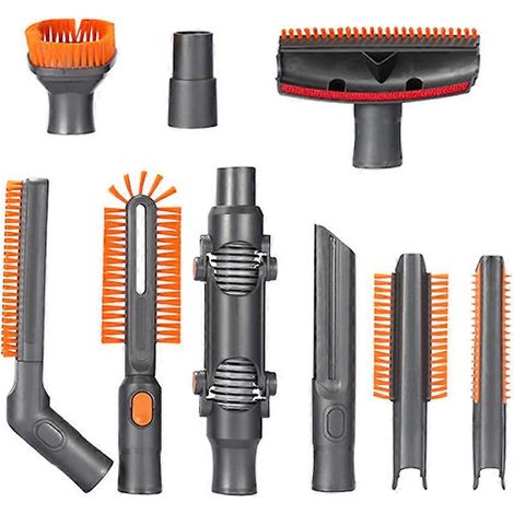 Lot de 9 têtes de brosse plates de 32 mm pour aspirateurs Karcher VC4, Philips, LG et Midea. Accessoires et pièces détachées. (1/5)