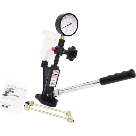 Testeur professionnel de seringues diesel 0 mesure/connecteurs M14 pour diagnostic de moteur et réparation de siphon manuel (1/4)