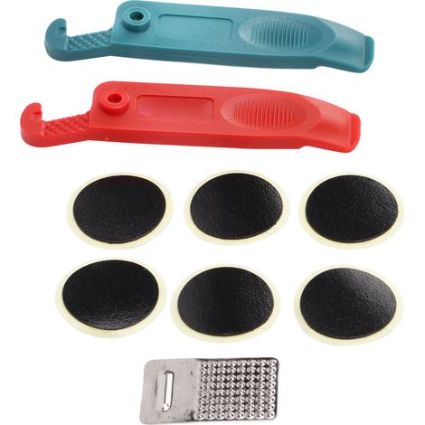 Kit de réparation de pneus VTT DUUTI, outil translucide haute intensité sans colle, vert (1/5)