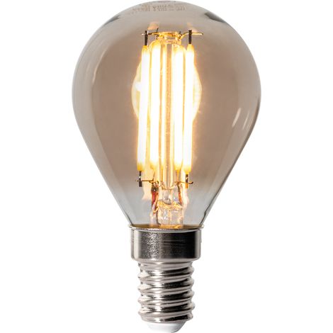 E14 Dimmbare LED-Glühbirne P45 Rauch 5W 470 lm 2200K (1/5)