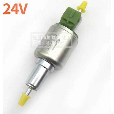 Universelle 12V/24V 32ml Kraftstoff-/Ölpumpe für 5kW Diesel-Standheizung, Luftheizung, Impulsdosierpumpe, Standheizung für Lkw und Pkw