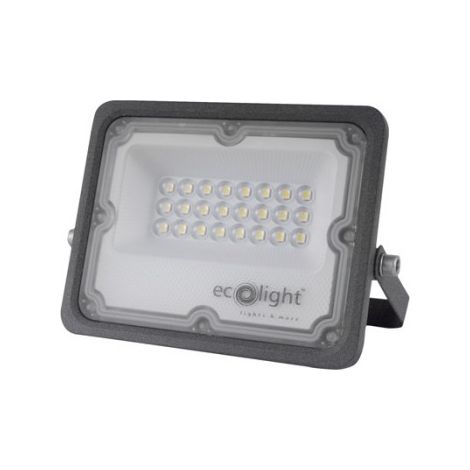 Faretto LED 20W 2000lm 6500K IP65 Ecolight EC20483 (1/3)