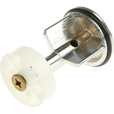 Rs Pro – Bouchon pour bonde clic-clac 1-1/2 pouce – Laiton chromé – Raccord de lavabo – Ajustement facile pour usage quotidien (1/2)