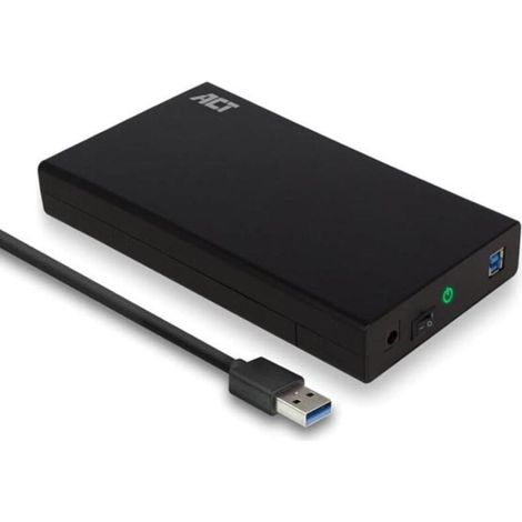 Boîtier Disque Dur - SATA 3.5 Pouces - USB 3.2 Gen1 - Plug And Play - Alimentation Externe Incluse - 1 Unité (1/4)