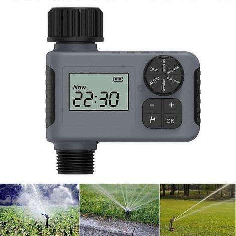 Minuteurs d'arrosage automatique pour tuyau de jardin, robinet programmable (1/4)