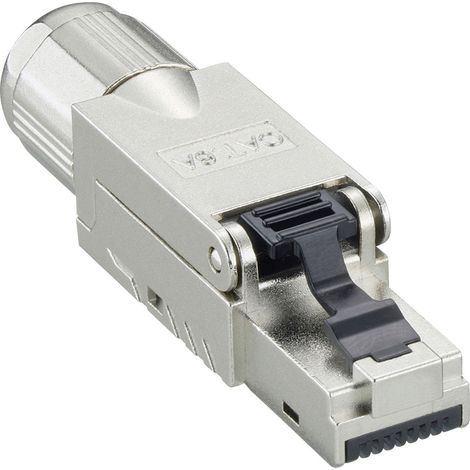 Lumberg 2542 01 Modularstecker, Cat. 6a, 8p8c (RJ45), gerade Ausführung 167443 Stecker, gerade 1