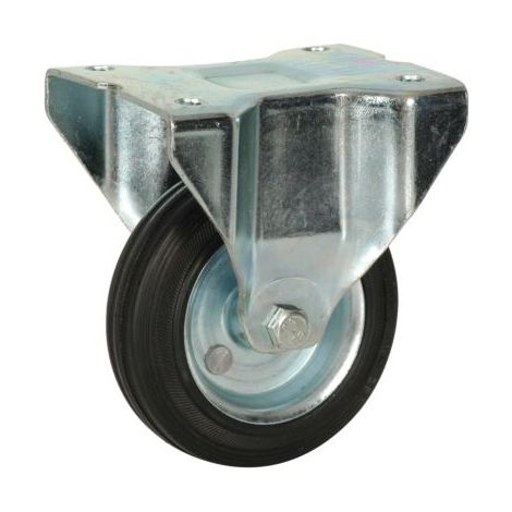 RUEDA FIJA GOMA RODI. 80MM. M820 75501