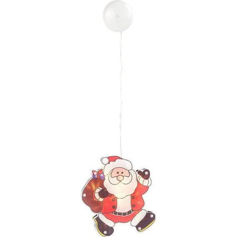Guirlande Lumineuse De Noël - Avec Ventouse Pour Fenêtre - Décoration Intérieure Pour Fête De Fin D Année Et Réveillon - 1 Pièce (1/5)