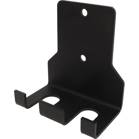 Support mural pour haltères en acier inoxydable, rangement vertical compact pour salle de sport et maison, gain de place. (1/5)