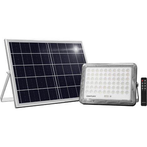Proyector LED solar Prometeo 10 W – 1400 lm – Sensor integrado – Century
