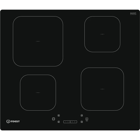 Indesit IS 83Q60 NE Piano Cottura a Induzione 4 Zone 59 cm Nero (1/10)