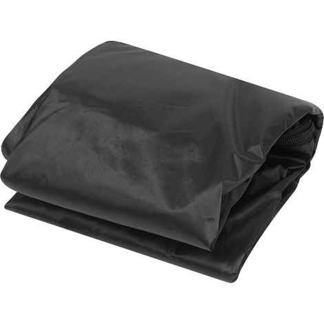 Housse de protection imperméable, anti-poussière et solaire pour lave-linge et sèche-linge, pour balcon ou maison, noire, 74 x 71 x 101 cm (1/5)