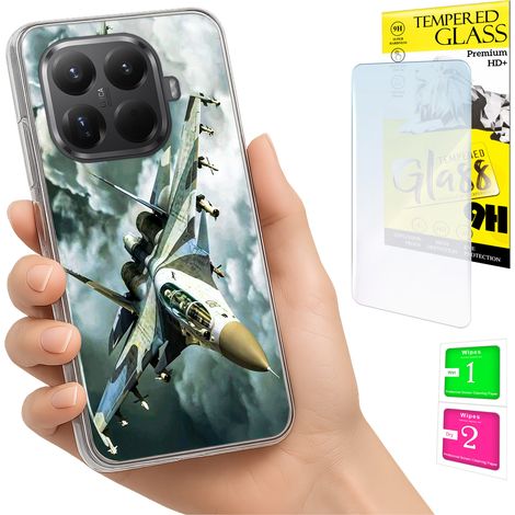Schutzhülle für Xiaomi 15T Pro: Rückseite mit Fotoschutz + 9H-Glas (1/5)