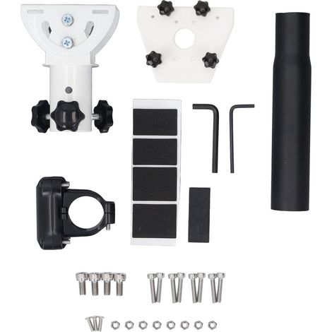 Support antenne Starlink Gen 3, rotation 360°, inclinaison 160°, acier inoxydable, pour poteau 0.9-1.1" (1/4)